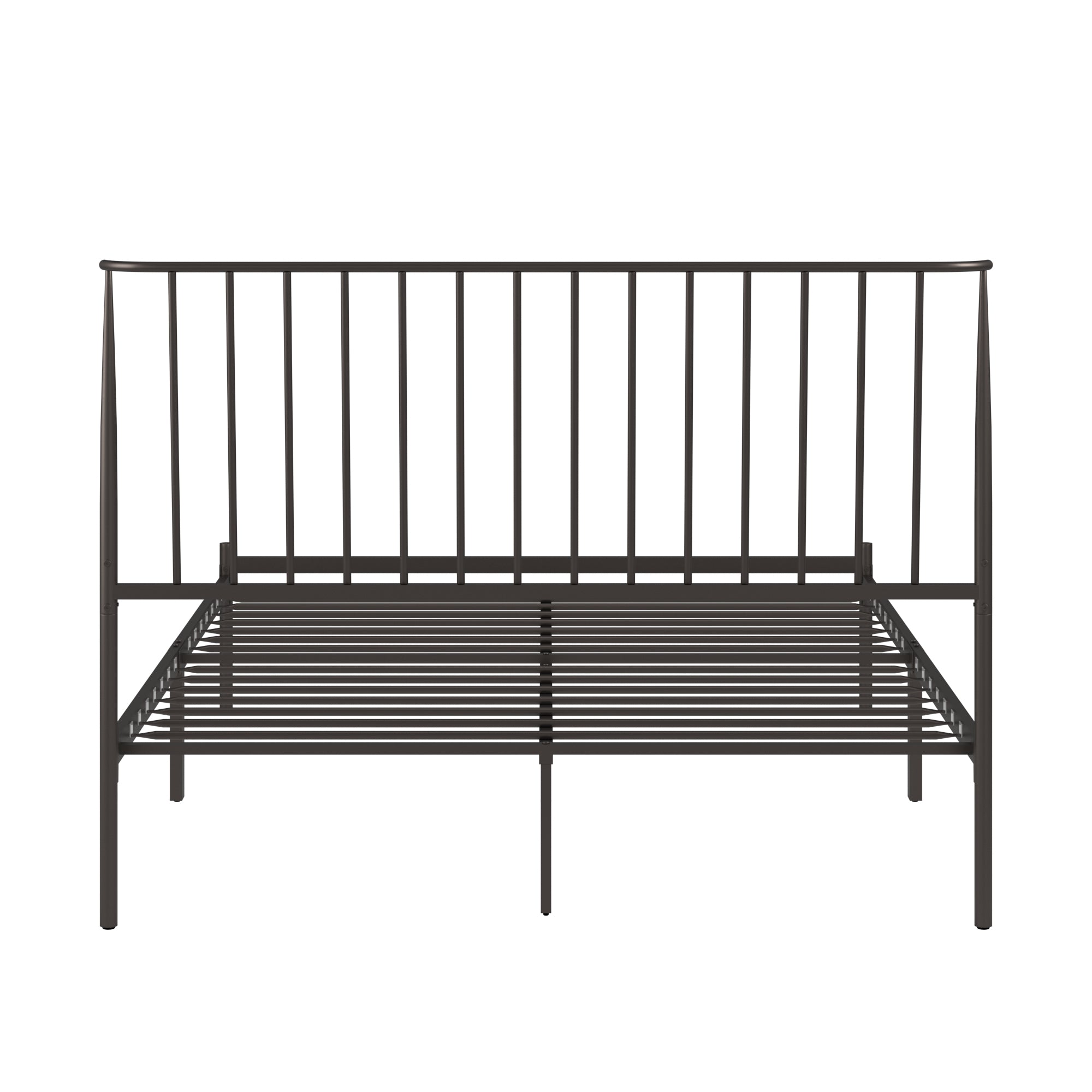 Modern black metal headboard online