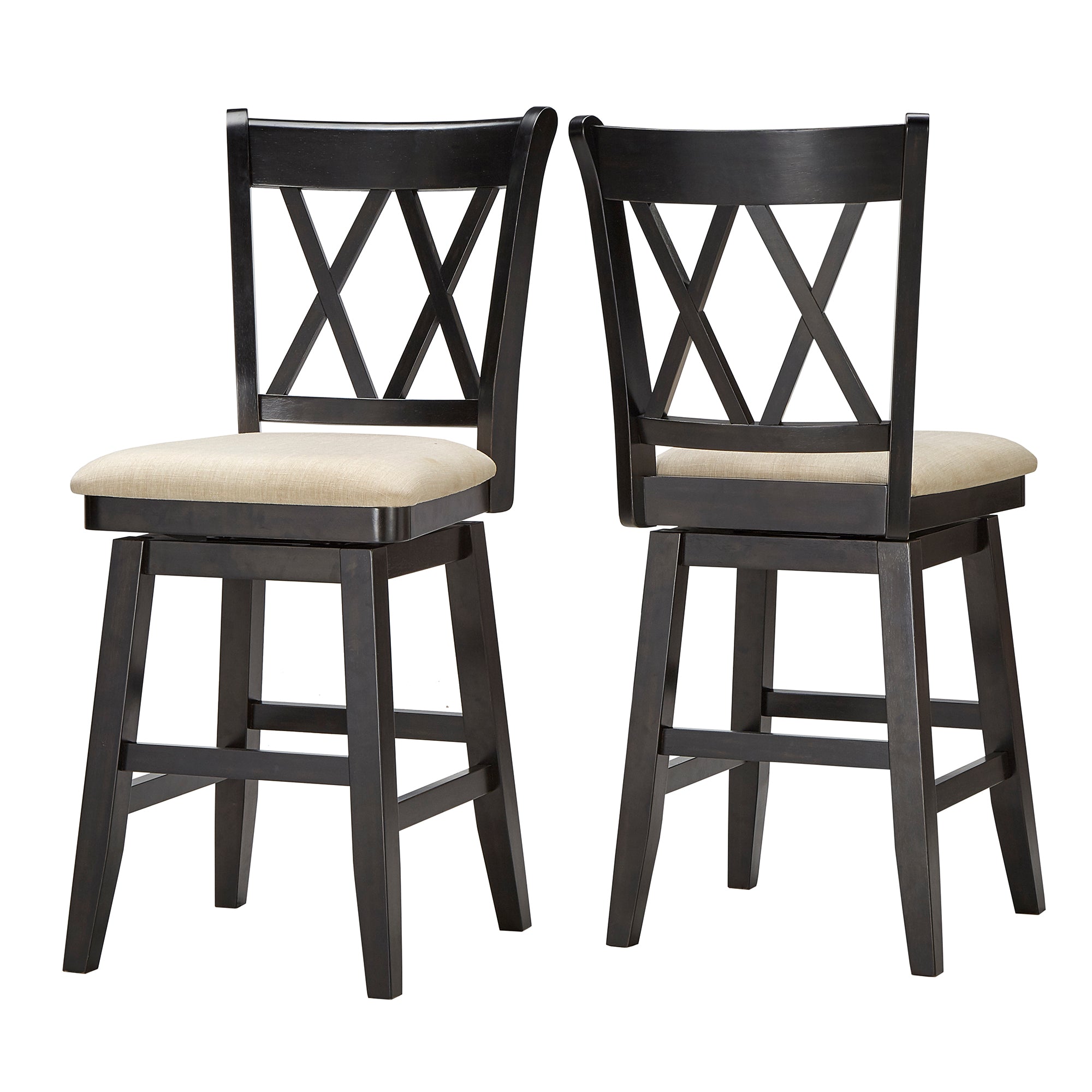 Eleanor double x back best sale counter stool