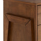 Wood 6-Drawer Dresser - Brown Finish