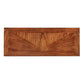 48" Console Table - Brown Cherry Finish