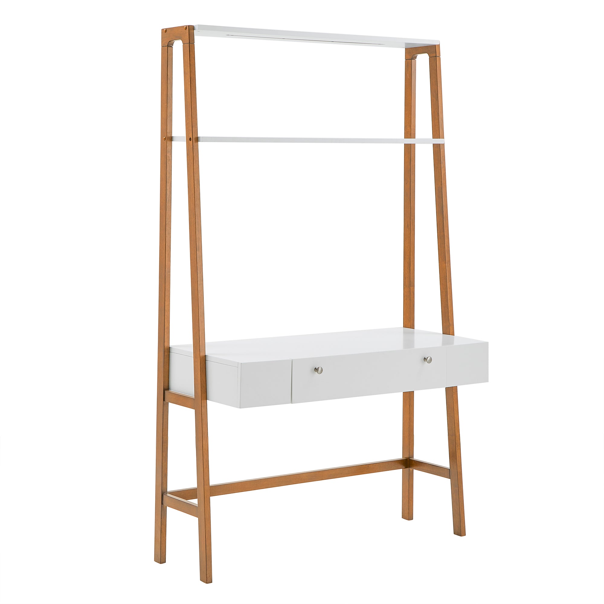 Small white ladder desk online