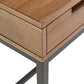 Cherry Finish 2-Drawer Desk