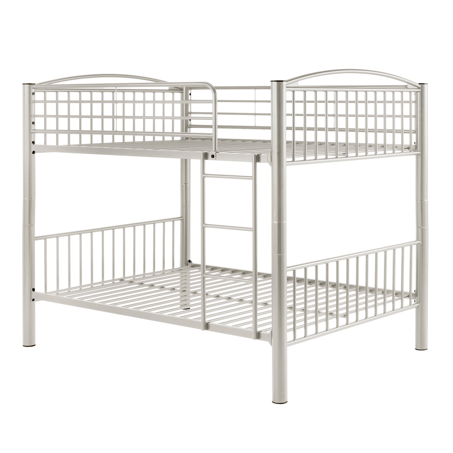 VersaFlex Metal Bunk Bed - White, Convertible Full over Full