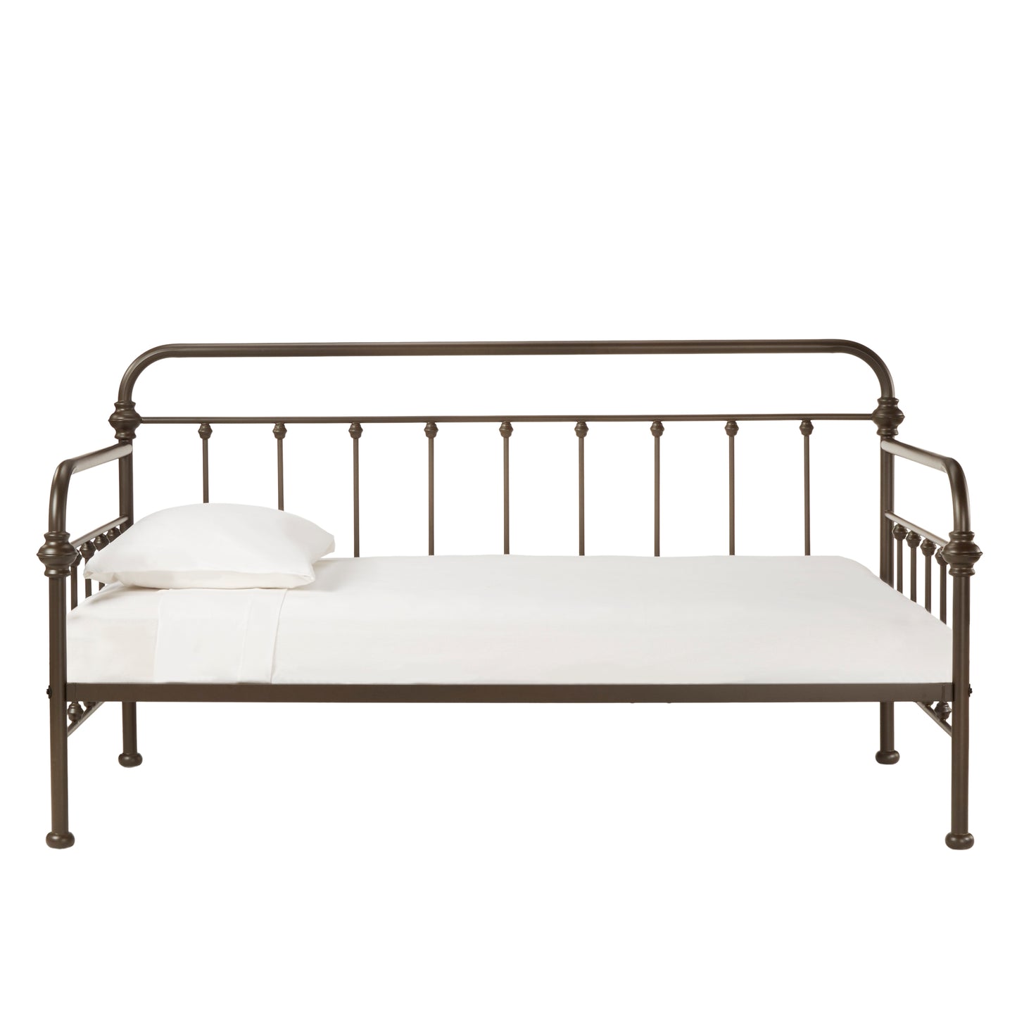 Antique Iron Metal Twin Daybed - Dark Bronze