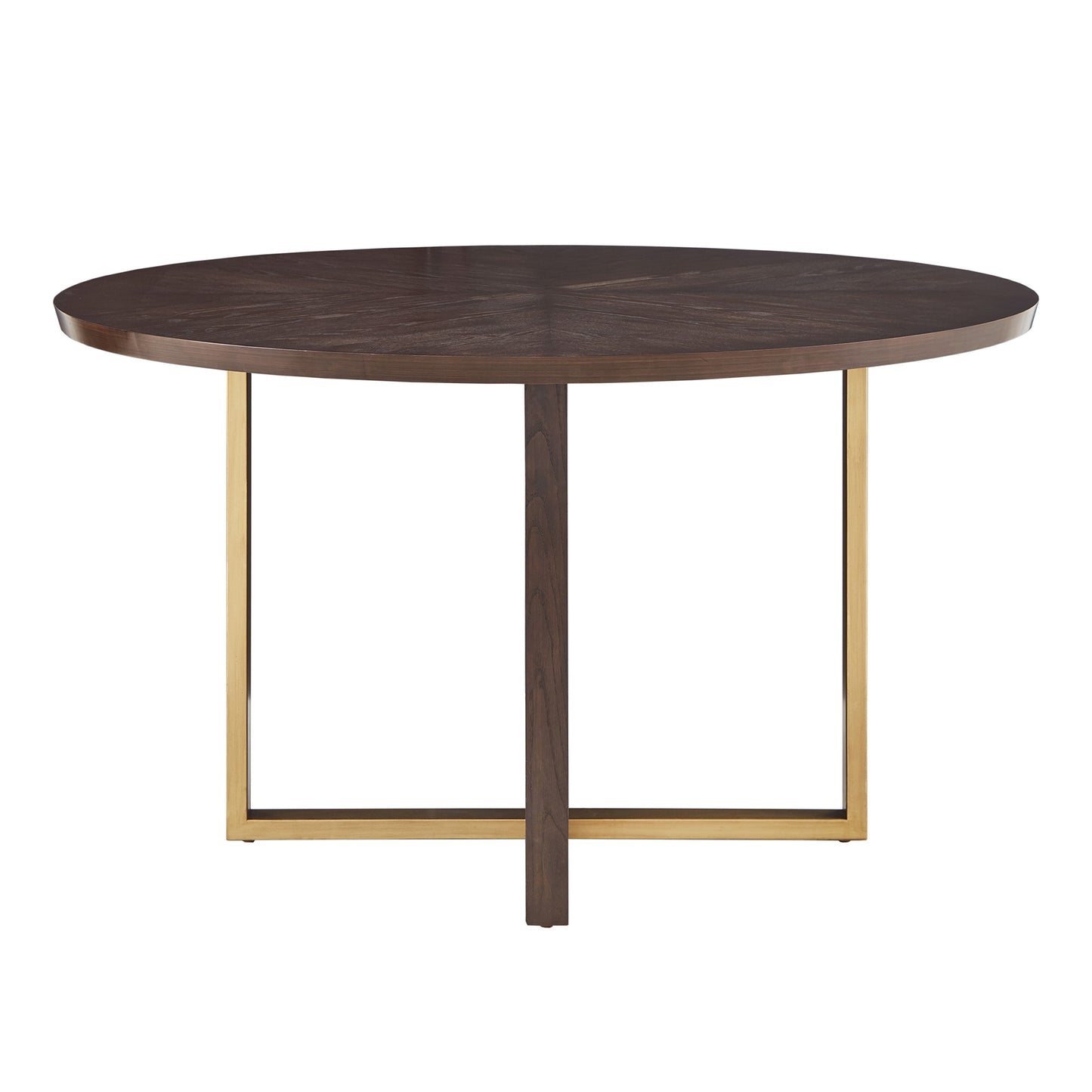 Espresso 54-inch Round Dining Table