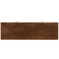 Wood 6-Drawer Dresser - Brown Finish