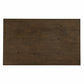 60" Wood Finish Parson Dining Table - Walnut