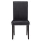 Nailhead Velvet Upholstered Chairs (Set of 2) - Side Dining Chair, Black