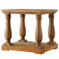 Rustic Pine Baluster 3-Piece Table Set