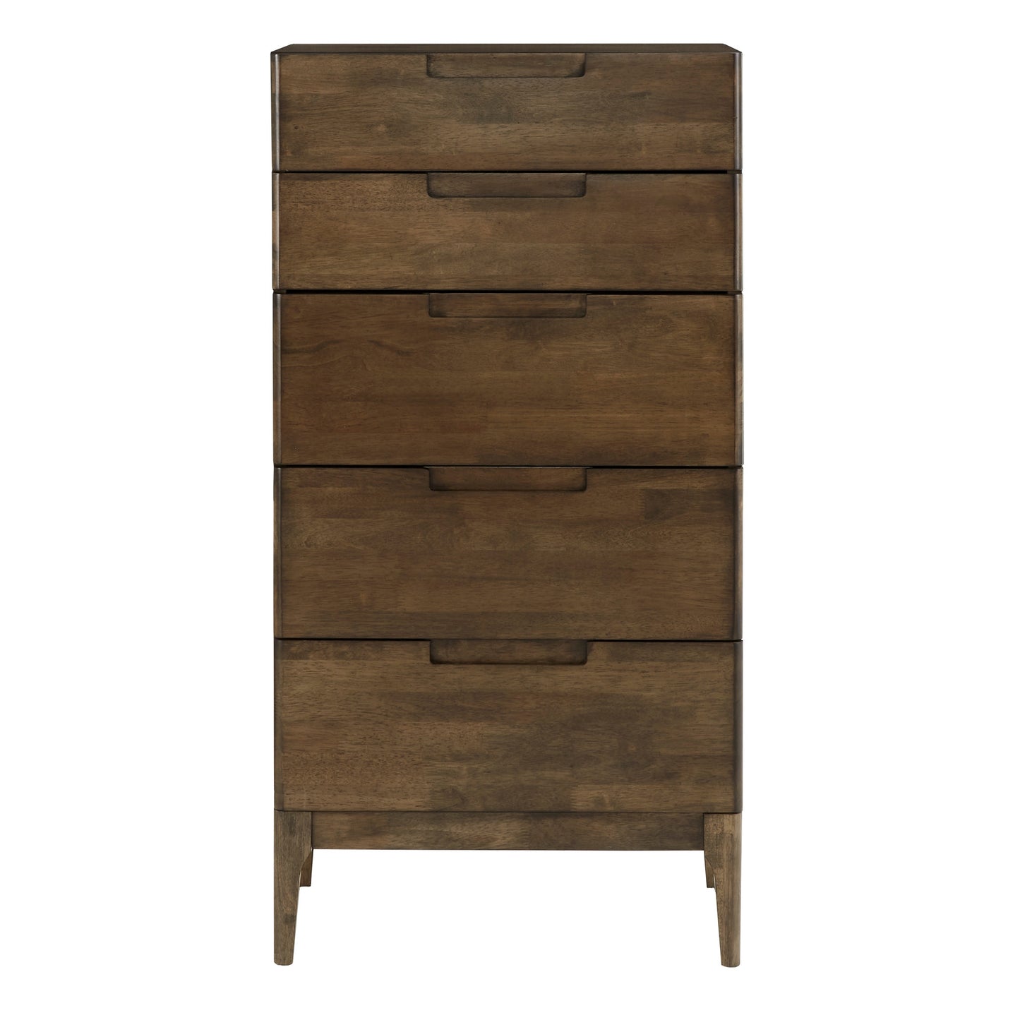 Persian Walnut 5-Drawer Chest