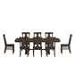 Wood Extendable Dining Set - 9-Piece Set