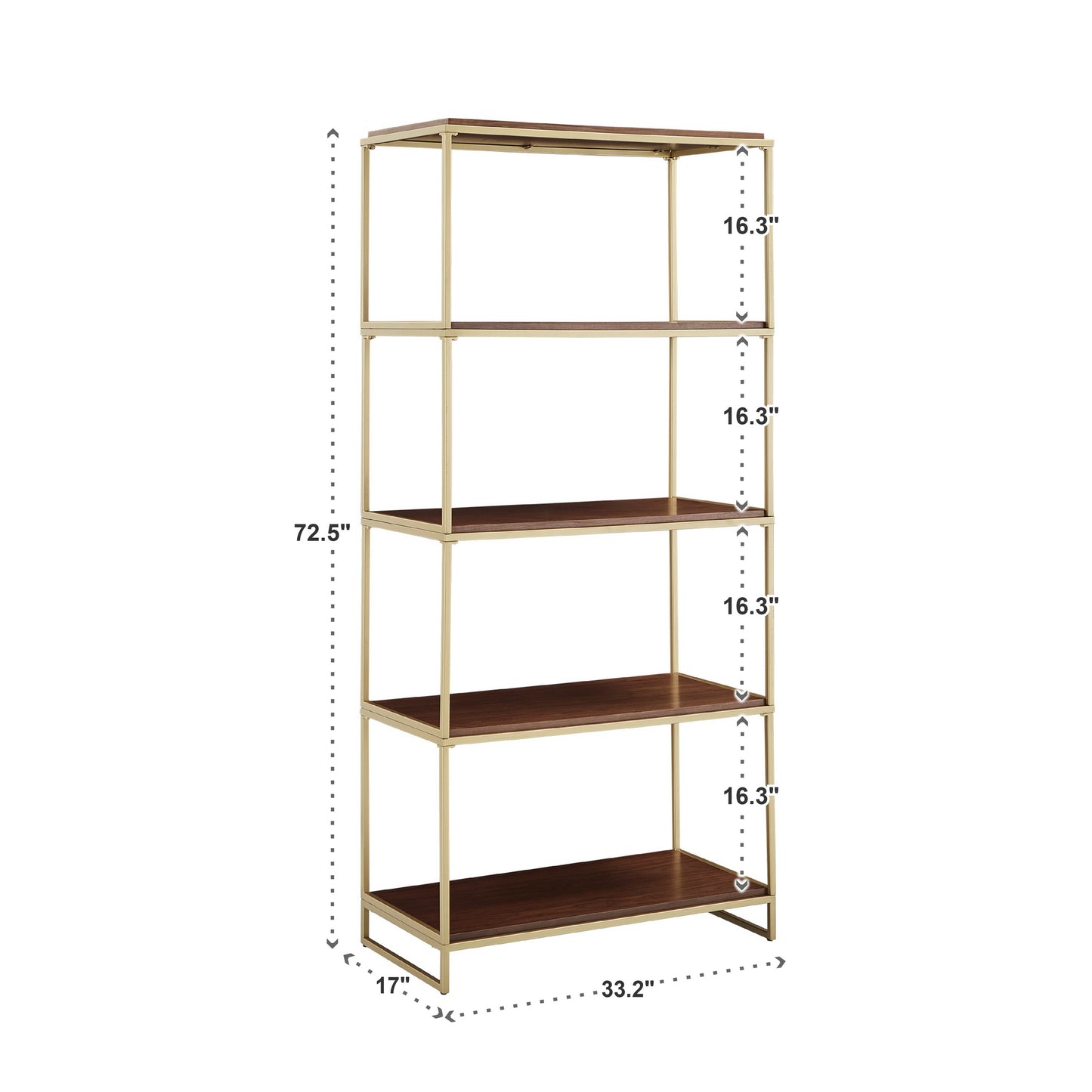 Natural Finish Modular Stackable Bookcase