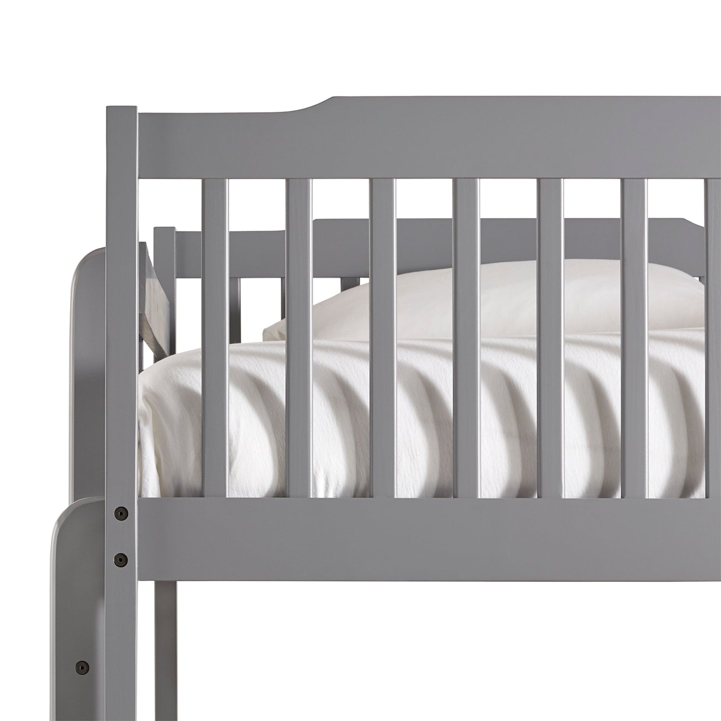 Twin over Twin Bunk Bed - Gray