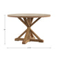 X-Base 48-inch Round Dining Table