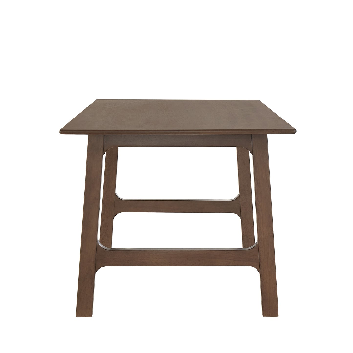 Modern Scandinavian Wood Finish 71" Dining Table - Walnut Veneer