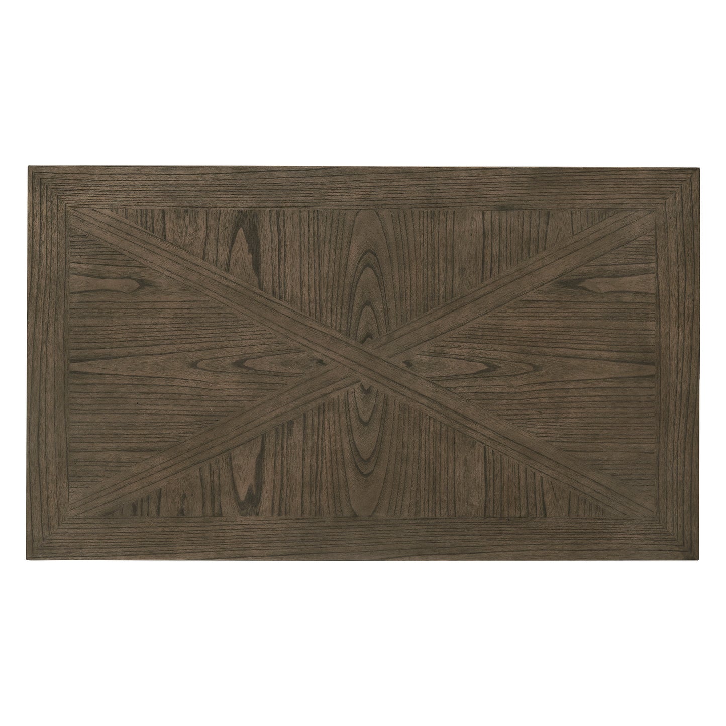 Barn Door Coffee Table with Storage - Antiqua Gray Finish