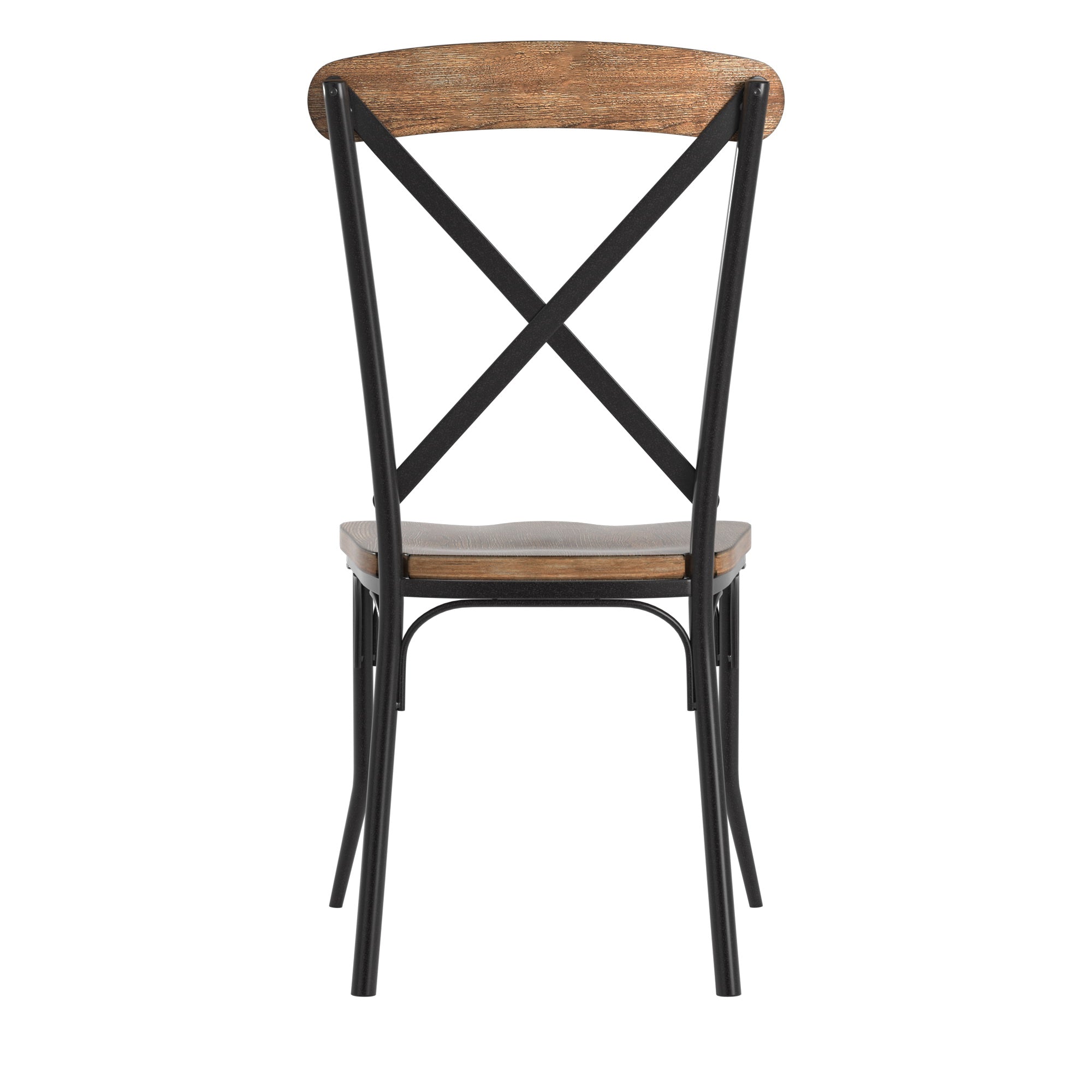 Dining chairs discount with cross back