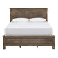 Wood Panel Queen Platform Bed