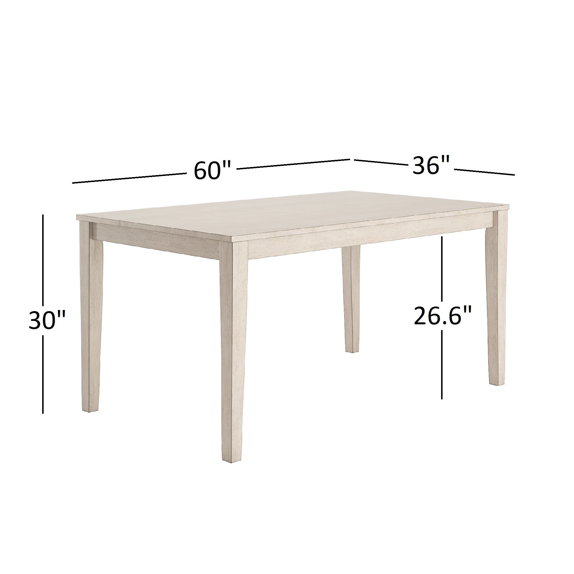 60 rectangular 2024 dining table